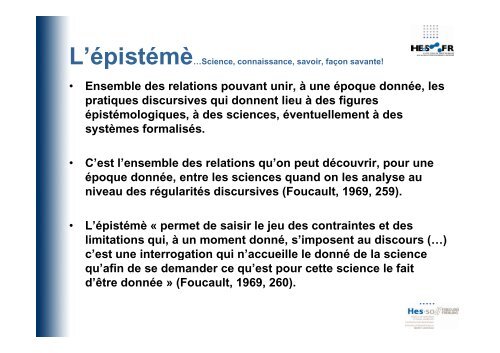 Colloque 5 - fondements de la discipline infirmiÃ¨re - HEdS-FR