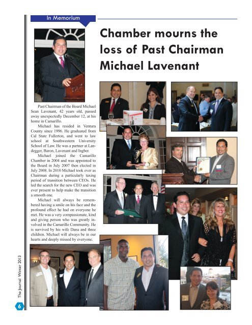 Winter 2013 - Camarillo Chamber of Commerce