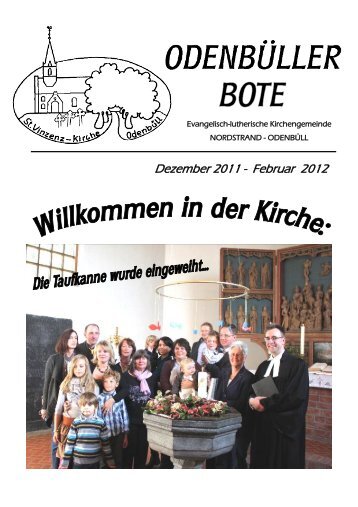 Dezember 2011 - Ev.-luth. Kirchengemeinde Nordstrand-Odenbüll