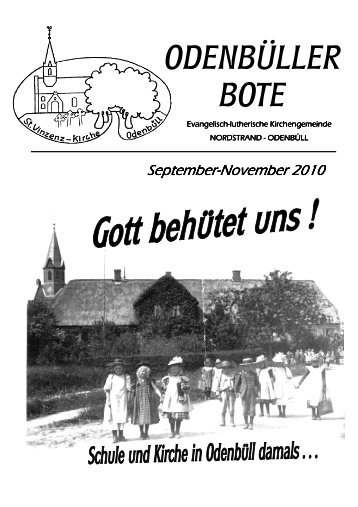September 2010 - Ev.-luth. Kirchengemeinde Nordstrand-Odenbüll