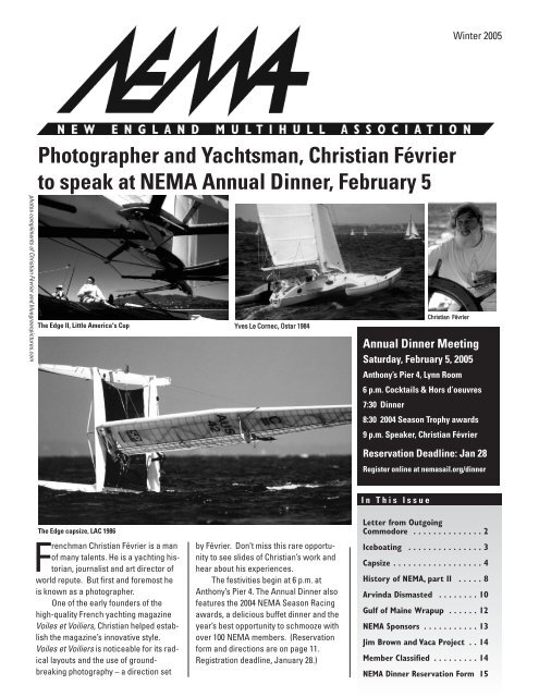 Winter 2005 - New England Multihull Association