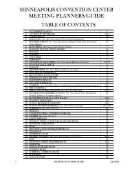 MEETING PLANNERS GUIDE