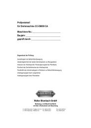 Protokoll CC-D6000 CA - Wabeco