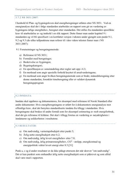 Energiforbruk i bygg ved bruk av Ecotect Analysis - buildingSMART