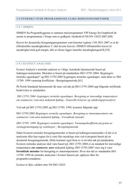 Energiforbruk i bygg ved bruk av Ecotect Analysis - buildingSMART