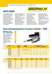 UnitÃ  elettropneumatiche di foratura selfeeder - AIRSERVICE 24 srl