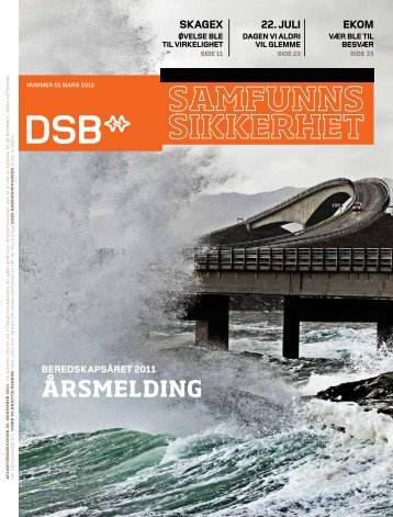 Ãrsmelding - Direktoratet for samfunnssikkerhet og beredskap