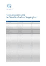 global lists alpha.indd - Global Blue