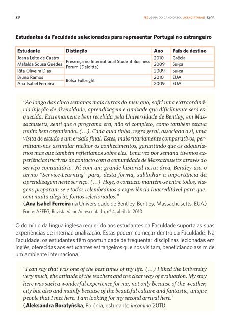 Guia do Candidato - Faculdade de Economia e Gestão ...