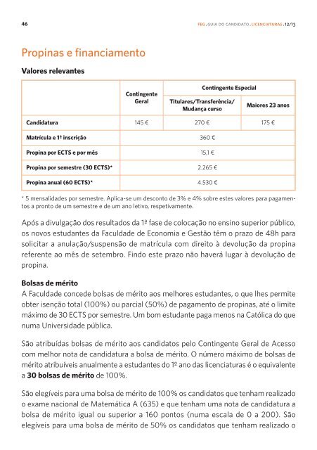 Guia do Candidato - Faculdade de Economia e Gestão ...