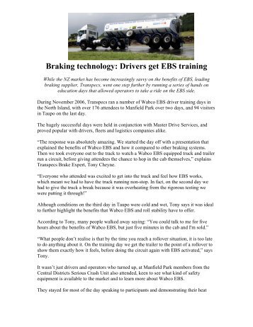 Braking Technology - drivers get EBS training (Jan 07).pdf - Transpec