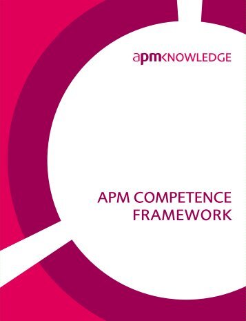 apm competence framework - Association for Project Management