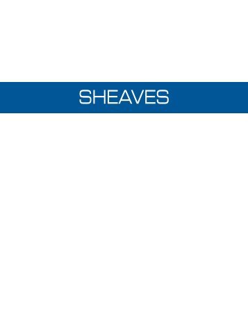 shea ves 85 narrow v-belt sheaves