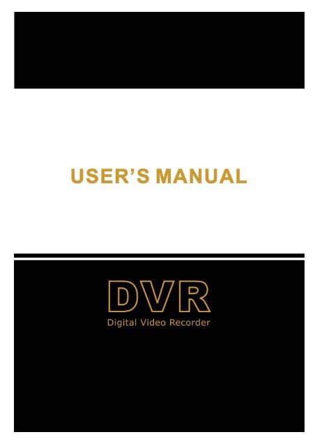 USER MANUAL