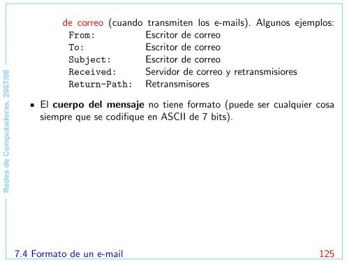 Redes de Computadoras