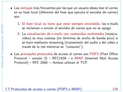 Redes de Computadoras