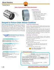 TEMPCO NHW00142 Band Heater,900 Deg F,2 In Dia.,120V