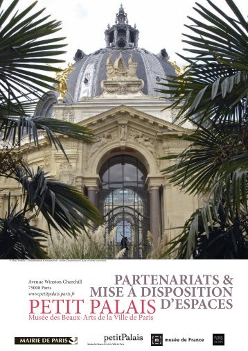 lieux et tarifs - Le Petit Palais - Ville de Paris