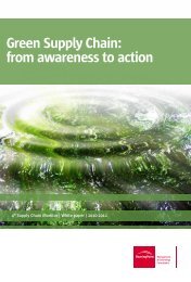 Green Supply Chain: from awareness to action - BearingPoint ToolBox