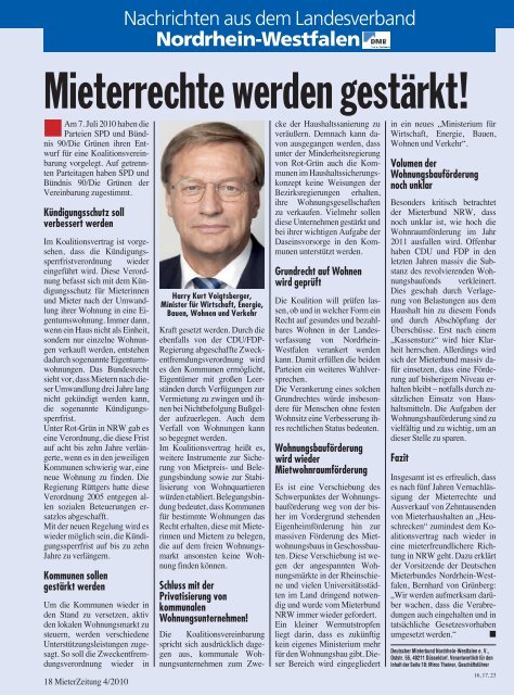 Mieterzeitung August 2010 - Deutscher Mieterbund Bonn/Rhein ...