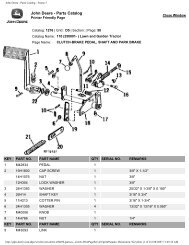 John Deere Power Flow Bagger Chute - BM19695