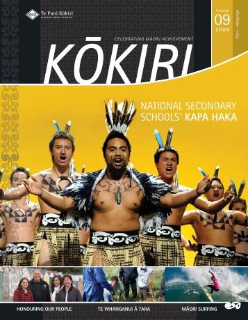 NATIONAL SECONDARY SCHOOLS' KAPA HAKA - Te Puni Kokiri