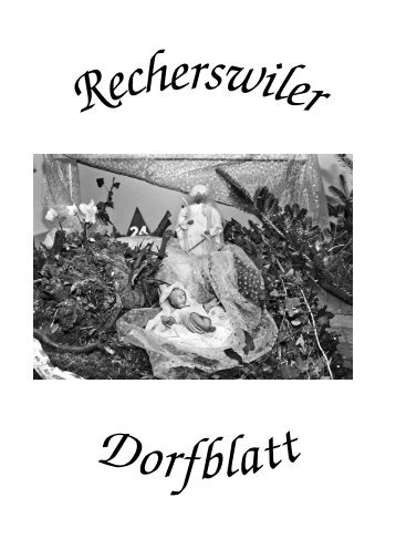 Dorfblatt_2012_11 [PDF, 3.00 MB] - Recherswil