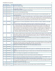 Promethium muriaticum Entire Proving Journal