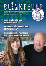 fussball fÃ¼r MeNscheN Mit haNdicap - OSC Bremerhaven