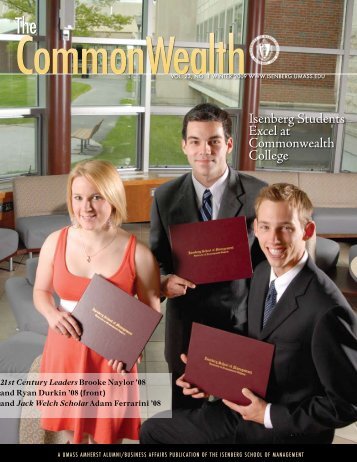 Isenberg Students Excel at Commonwealth College - The Virtual ...