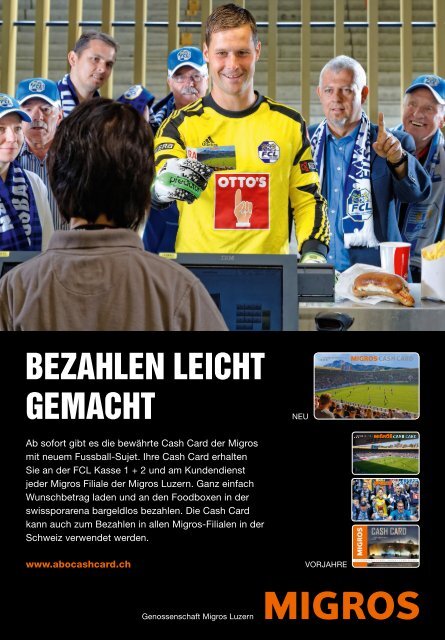 FC LUZERN Matchzytig N°9 14/15 (RSL 18)