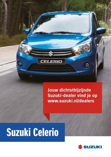 Suzuki Celerio modelbrochure