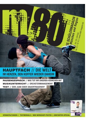 m80 - das Schülermagazin für München und Region Dezember 2014