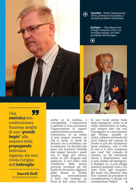 Impatto Magazine: Gli indici statistici // N. #9 // 2 dicembre 2014