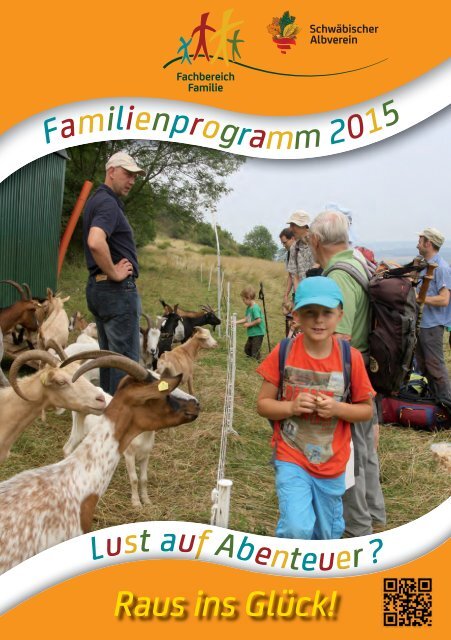 Familien-Programme 2015 im Schwäbischen Albverein.