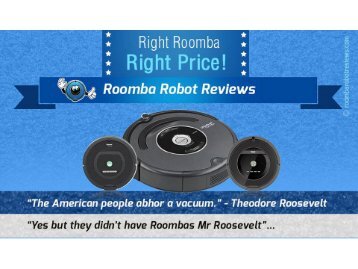 An Infographic on How to Choose the Right Roomba Robot