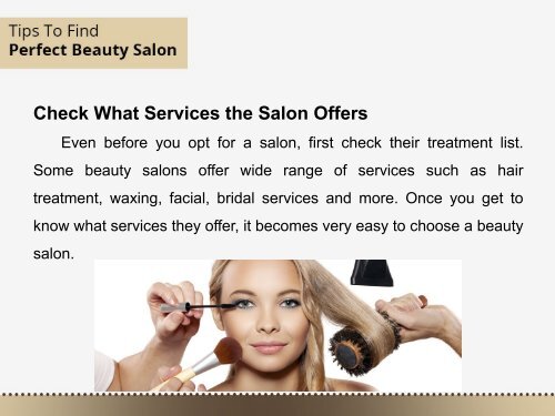 Tips to Choose Spa and Beauty Salon in O'Fallon