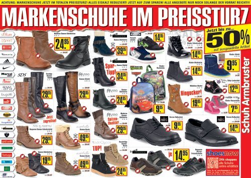 MARKENSCHUHE IM PREISSTURZ