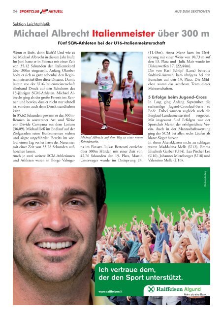 Sportclub Aktuell - Ausgabe Dezember 2014