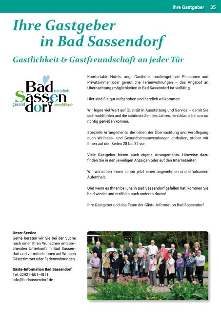 IHRE GASTGEBER 2015