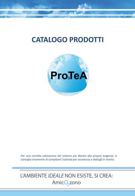 PROTEA - CATALOGO PRODOTTI 2014