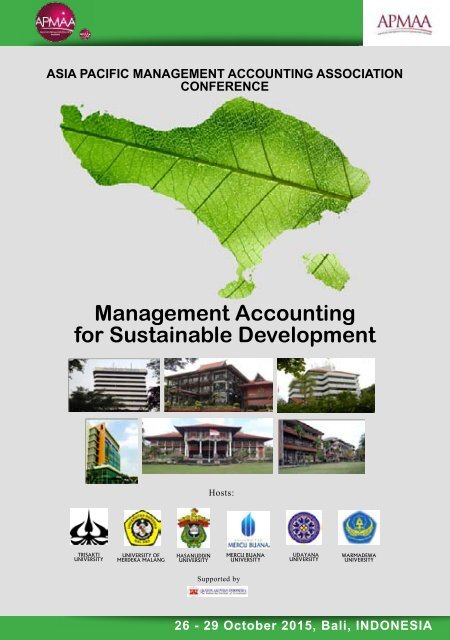 Management Accounting for Sustainable Development