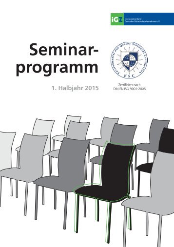 iGZ-Seminarprogramm 1-2015