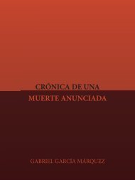 CRÓNICA DE UNA MUERTE ANUNCIADA