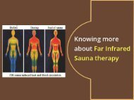 Infrared Sauna – A Beauty Alternative You Need to Know