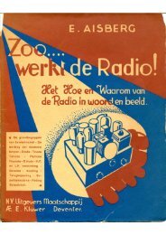 Zoo.... werkt de Radio!