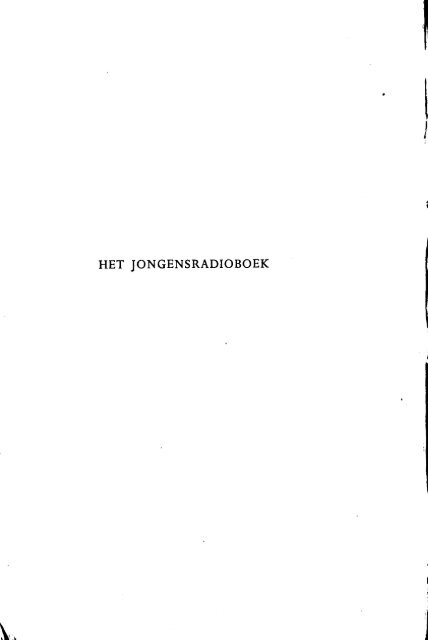 Het Jongensradioboek