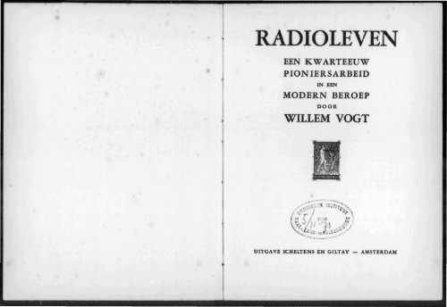 Willem Vogt - Radioleven