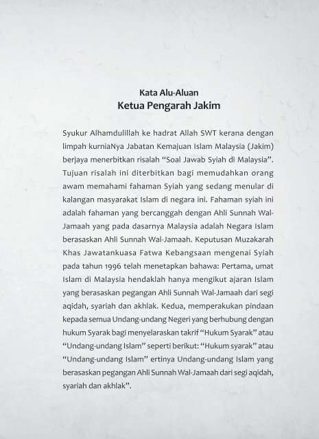 Soal Jawab Isu Syiah di Malaysia