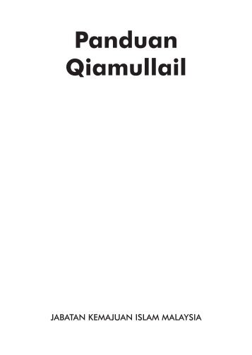 Panduan Qiamullail